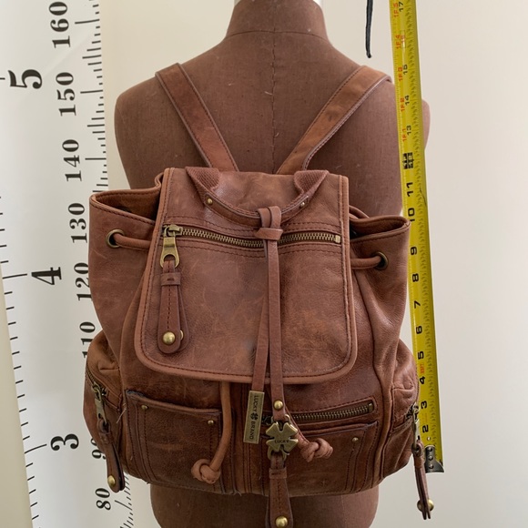 Lucky brand leather backpack - Picture 5 of 5